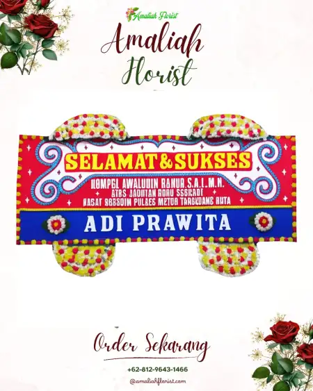 Papan Bunga Ucapan Selamat Kedungpedaringan